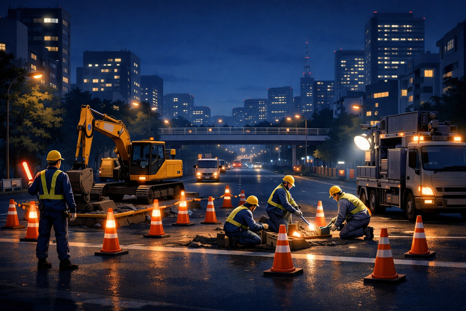 外国人が不思議に思う日本の夜間工事の理由 ― 暮らしを支える...の画像