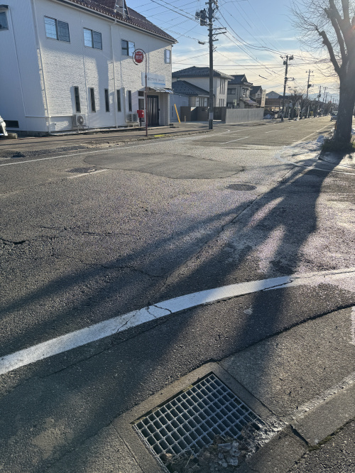 新潟市不動産売却　新潟市東区太平　道路陥没　売却を考えたとき...の画像