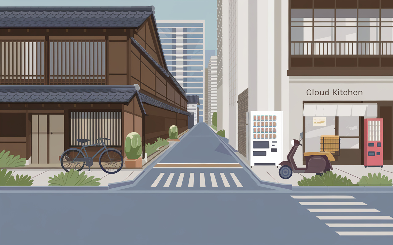 京都の家賃事情に悩む方必見！ゴーストレストランやクラウドキッ...の画像