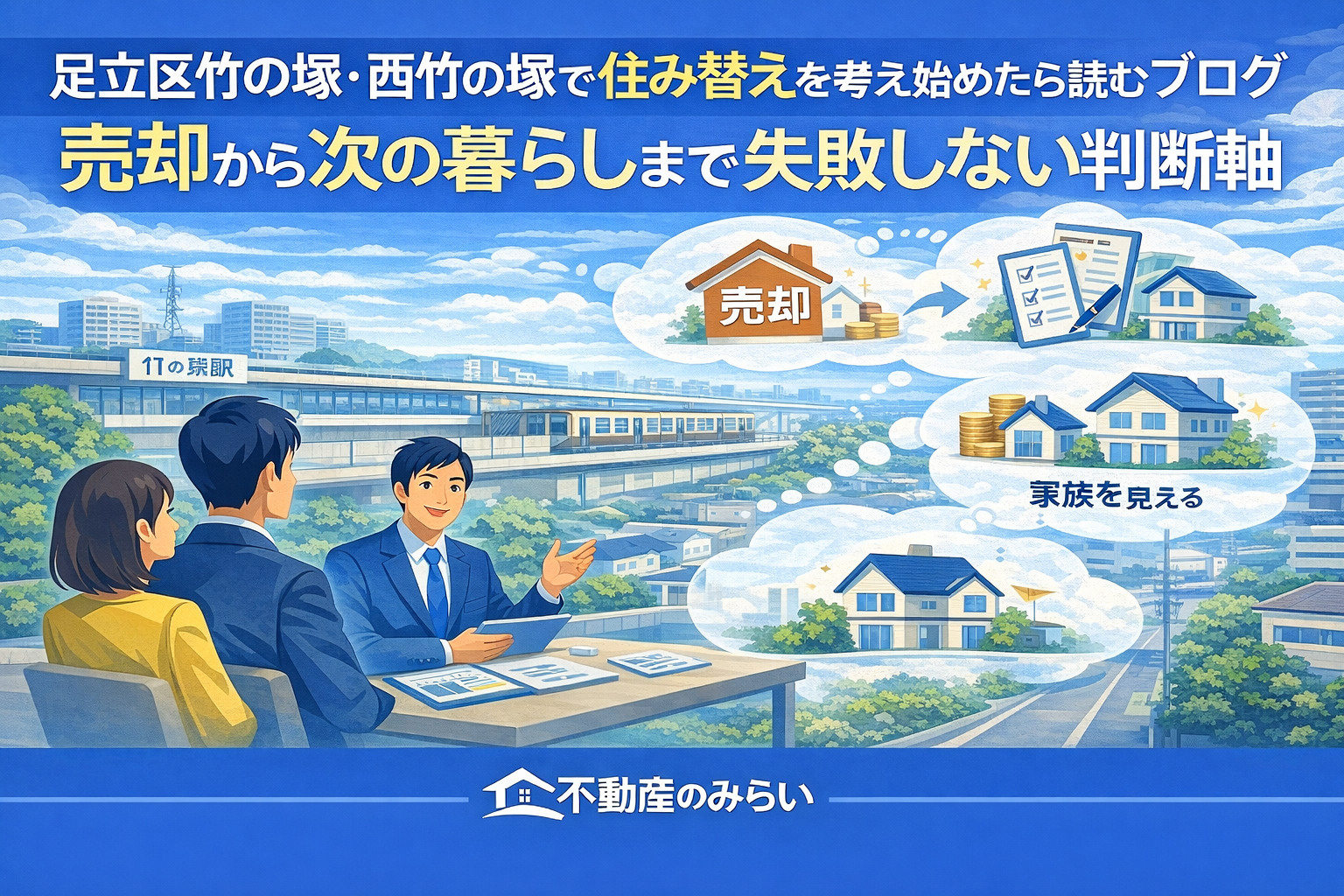 足立区竹の塚・西竹の塚で住み替えを考え始めたら読むブログ｜売...の画像