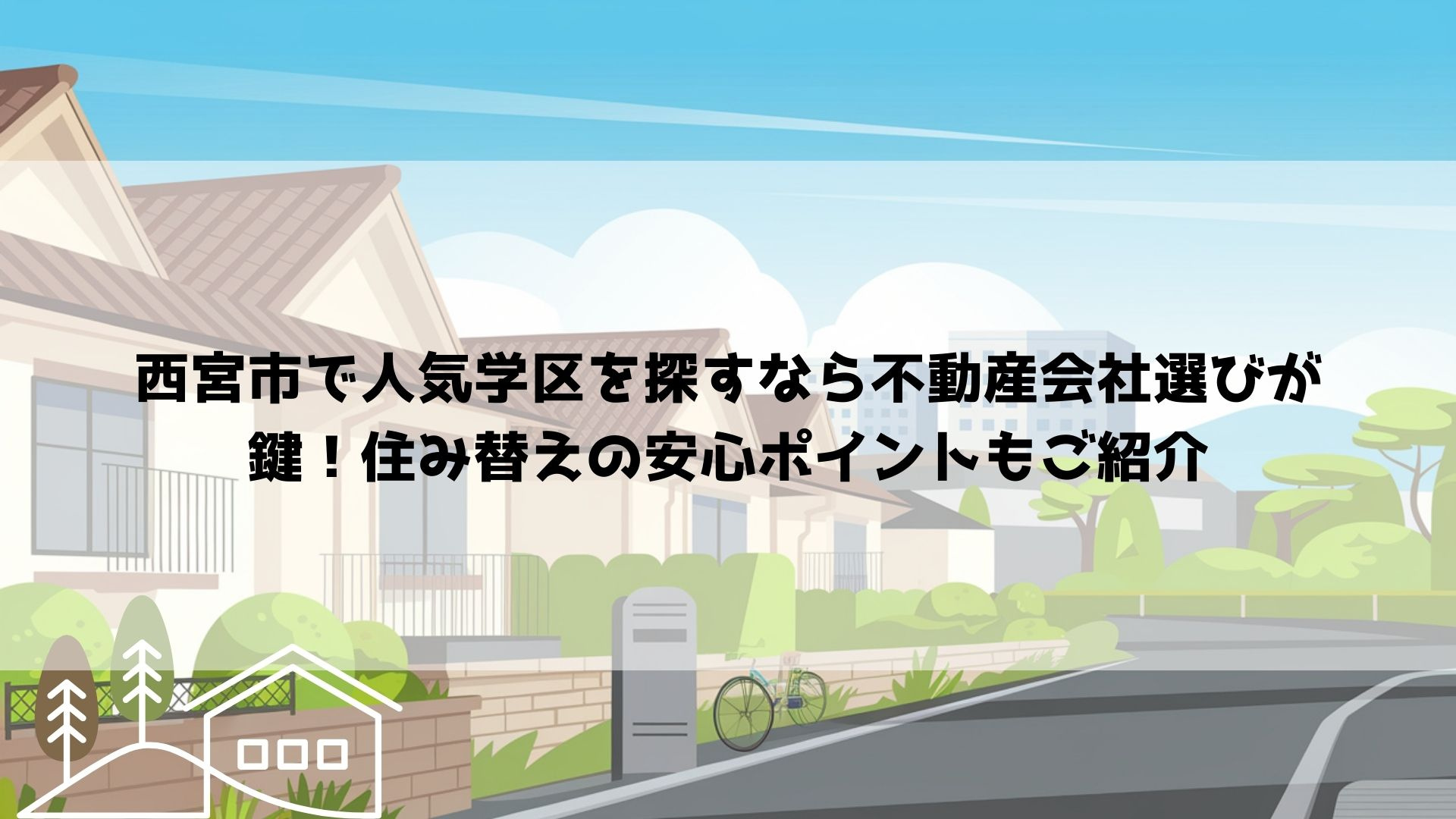 西宮市で人気学区を探すなら不動産会社選びが鍵！住み替えの安心...の画像