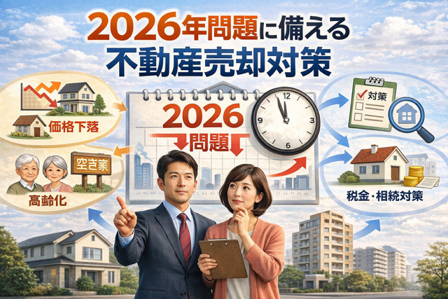 不動産売却で２０２６年問題に備えるには？対策や準備の手順を紹...の画像