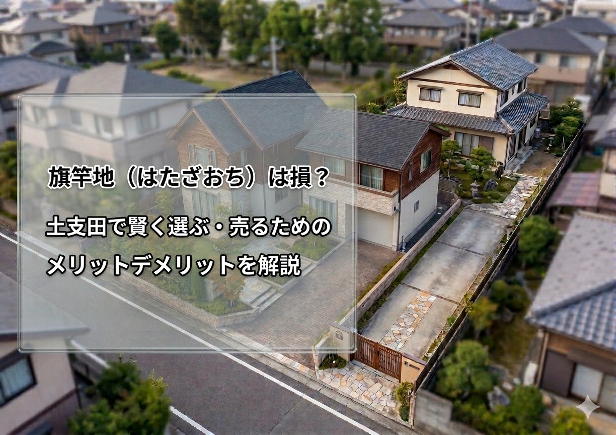 旗竿地（はたざおち）は損？土支田で賢く選ぶ・売るためのメリッ...の画像
