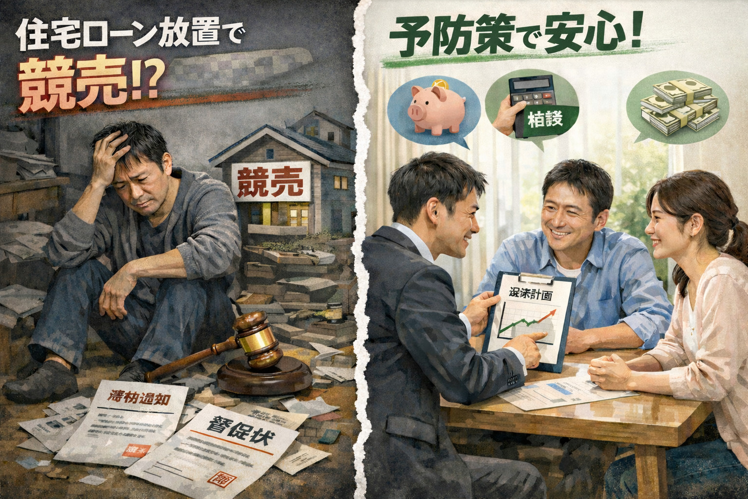 不動産売却前に住宅ローン滞納を放置すると？競売とは何かや予防...の画像