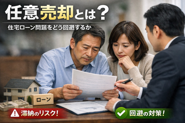 不動産売却で任意売却とは何か知っていますか？ 任意売却を回避...の画像