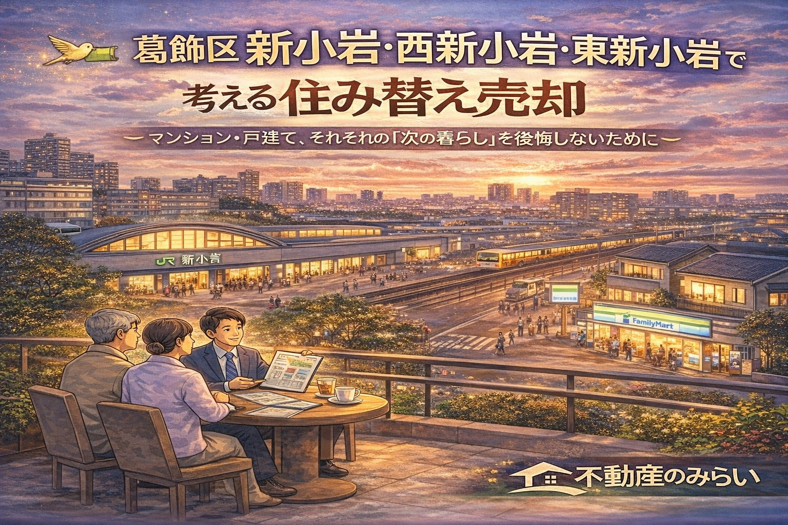 葛飾区 新小岩・西新小岩・東新小岩で考える住み替え売却 ― ...の画像