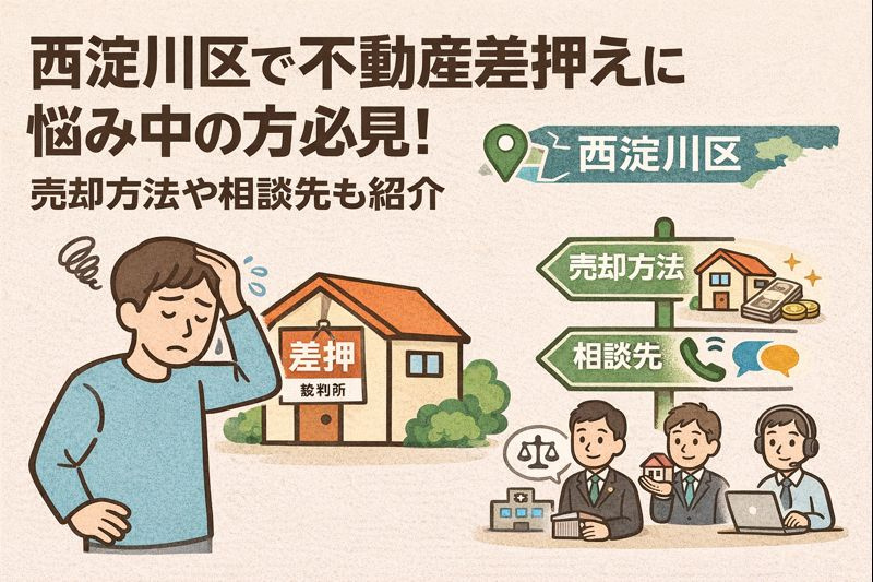 西淀川区で不動産差押えに悩み中の方必見！売却方法や相談先も紹...の画像