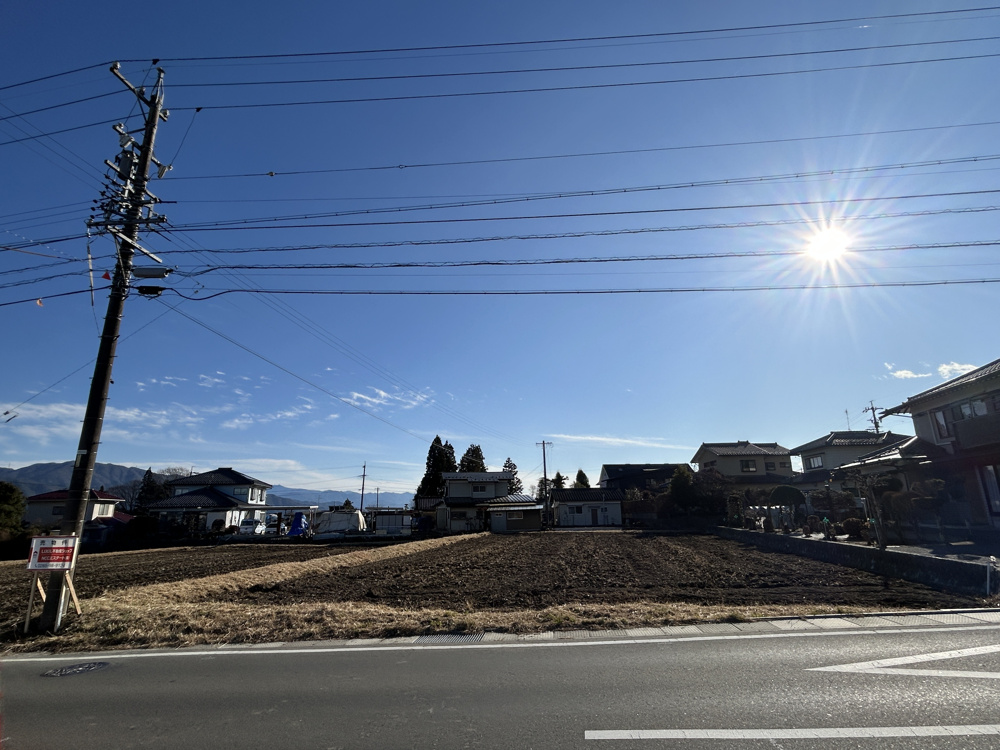 「【物件のご紹介】駒ヶ根市赤穂4150.4151土地」の画像