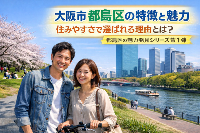 大阪市都島区の特徴と魅力｜住みやすさで選ばれる理由とは？　都...の画像