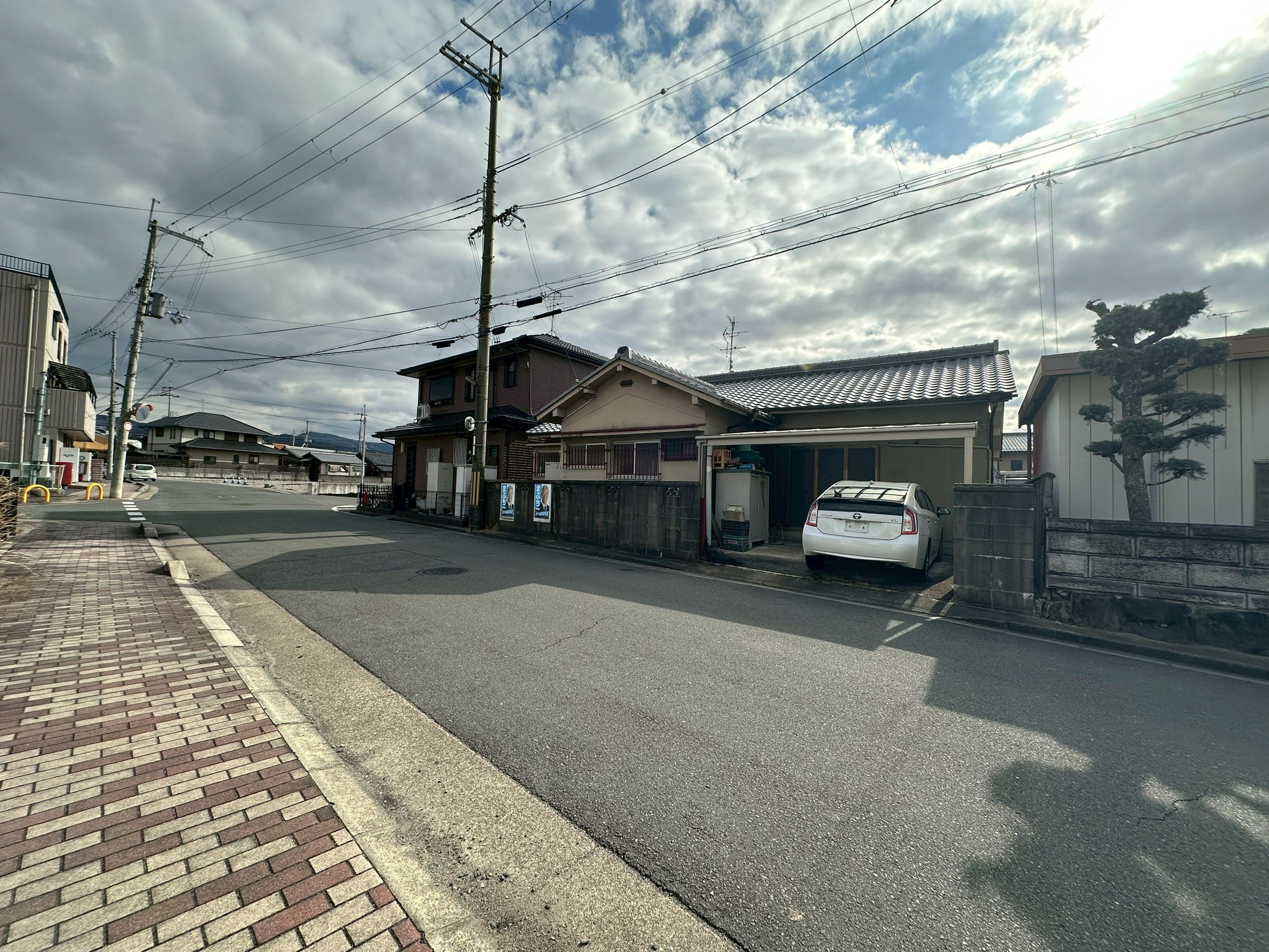 奈良市古市町｜生活利便の高い住宅エリアで建築条件なしの売り土...の画像
