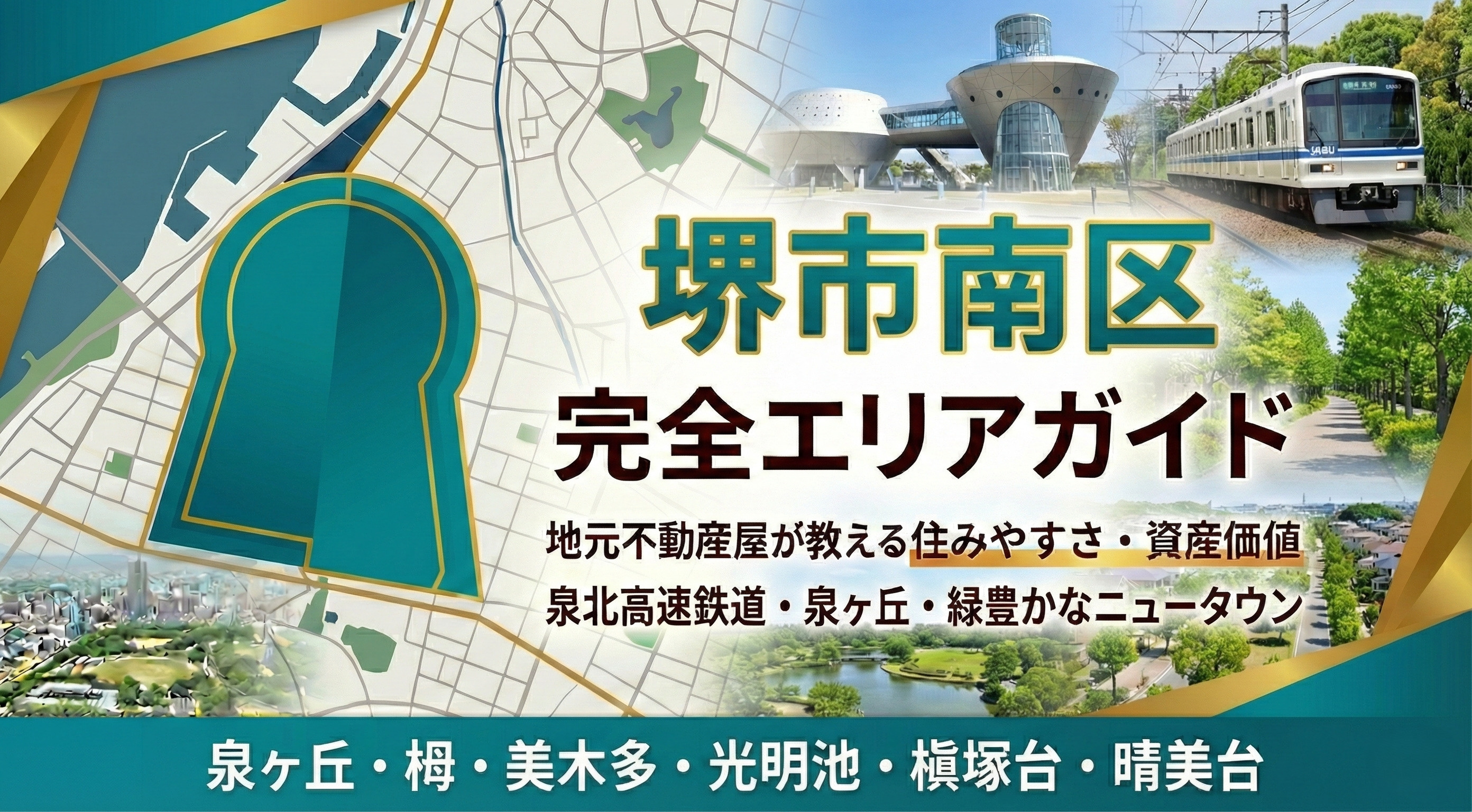 【南区・総まとめ】森の中に住む、という贅沢。泉北ニュータウン...の画像