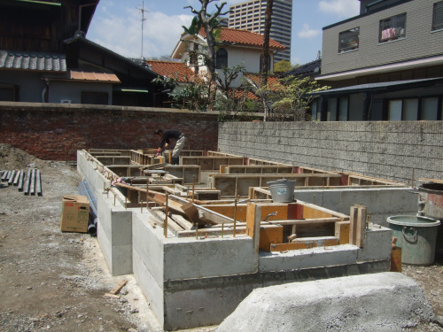 尼崎市七松町工事状況の画像