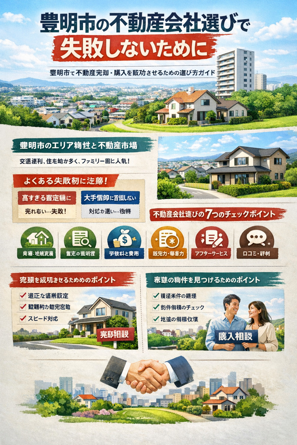 豊明市で失敗しない不動産会社の選び方｜売却・購入で後悔しない...の画像