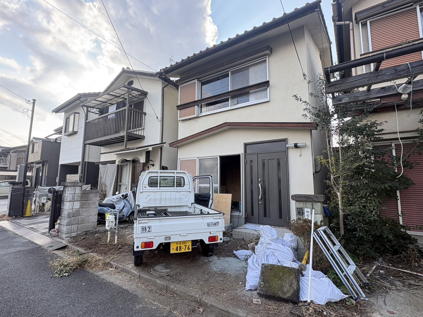 奈良市南京終町｜戸建て住宅のリフォームが始まりましたの画像