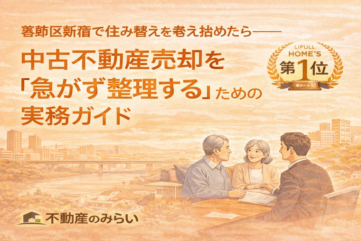 葛飾区新宿で住み替えを考え始めたら──中古不動産売却を「急が...の画像