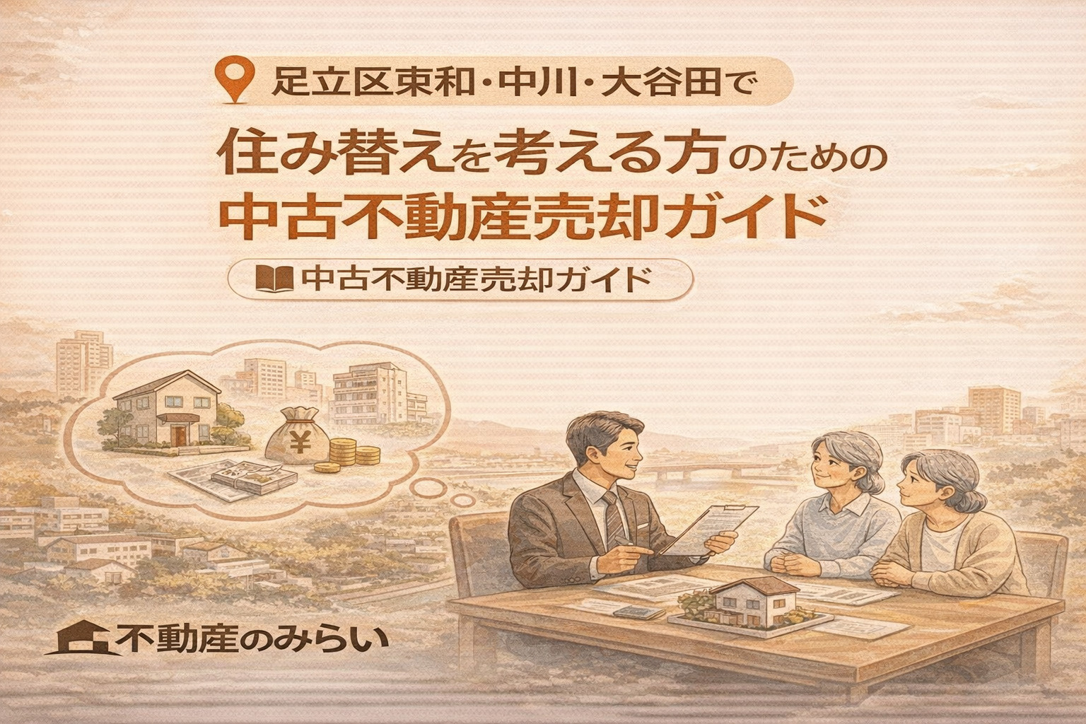 足立区東和・中川・大谷田で住み替えを考え始めたときに読む 「...の画像
