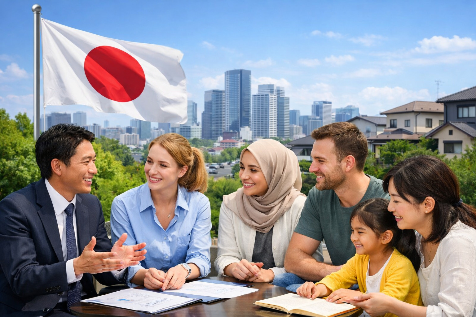 外国人の受入れと秩序ある共生社会に向けた政府の新方針 の画像