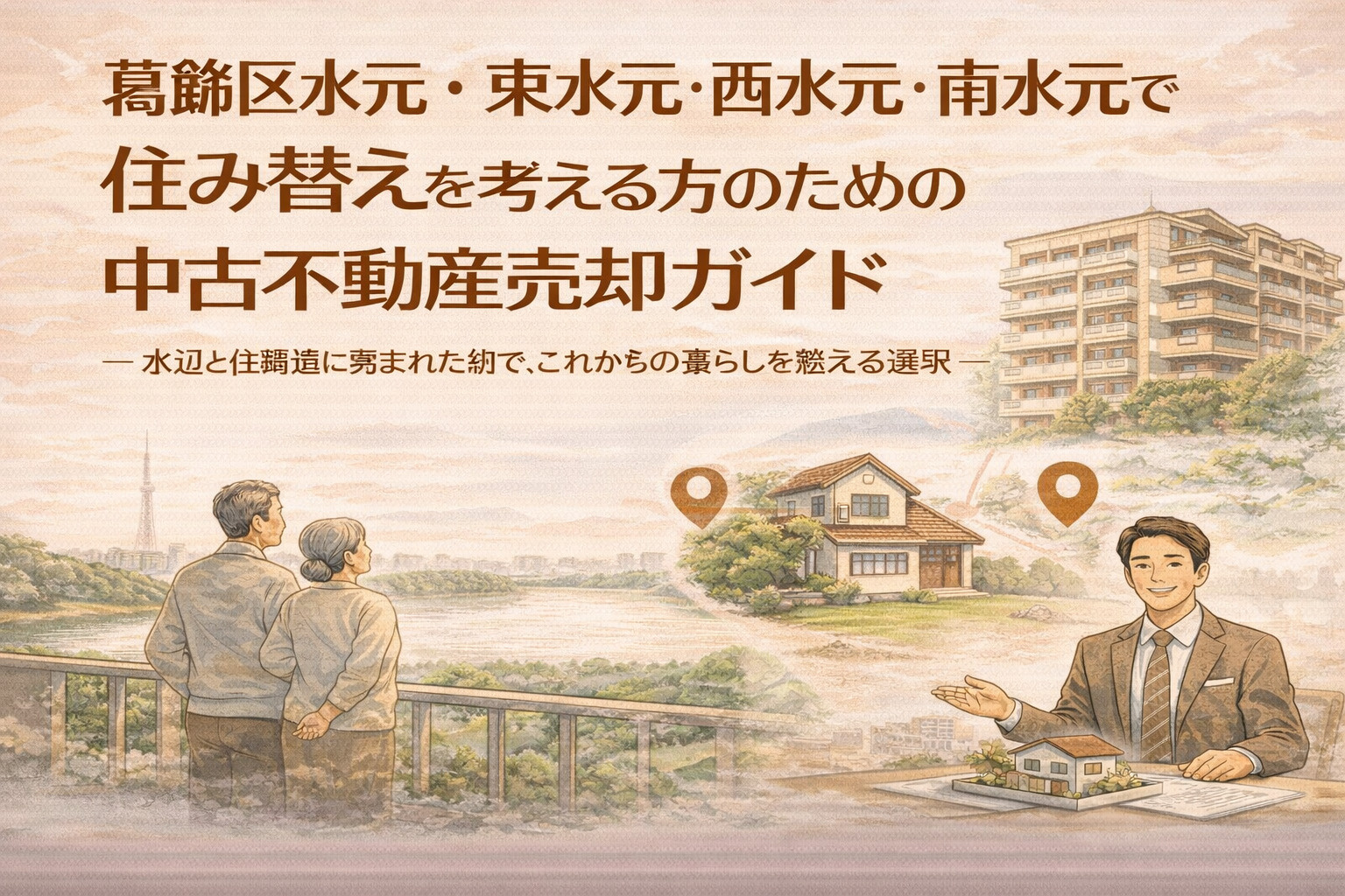 葛飾区水元・東水元・西水元・南水元で住み替えを考える方のため...の画像