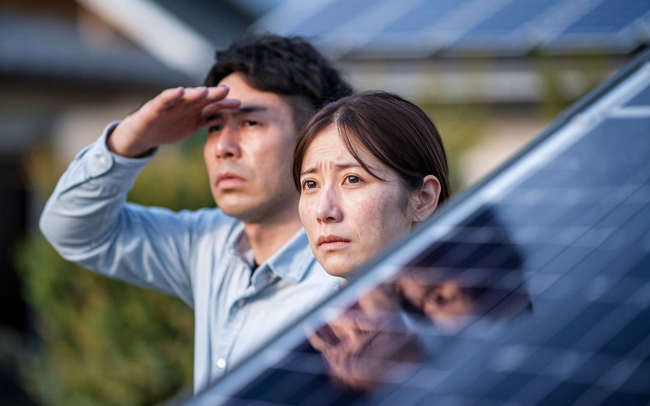 富士市で太陽光パネルの反射光対策は必要？受忍限度と注意点を解...の画像