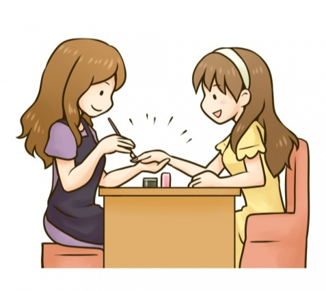 今月のネイル♪♪わらの画像