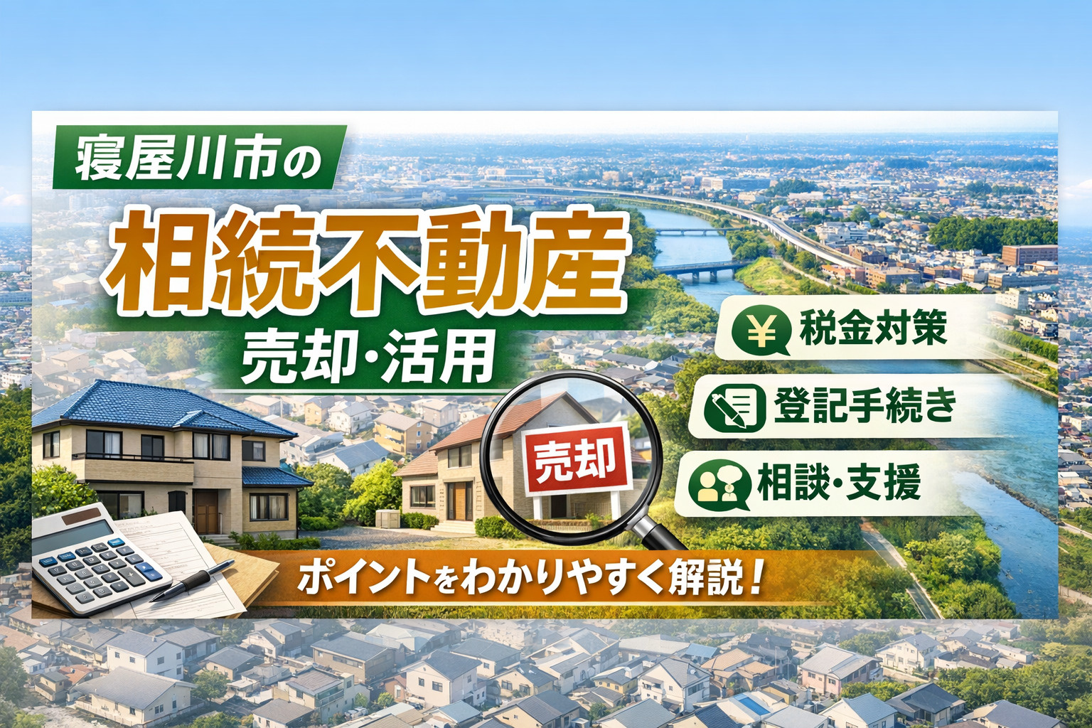 寝屋川市の相続手続きは何から始める？流れや注意点を簡単ガイド...の画像