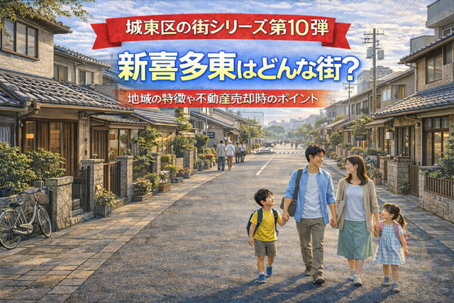 大阪市城東区新喜多東はどんな街？地域の特徴や不動産売却時のポ...の画像