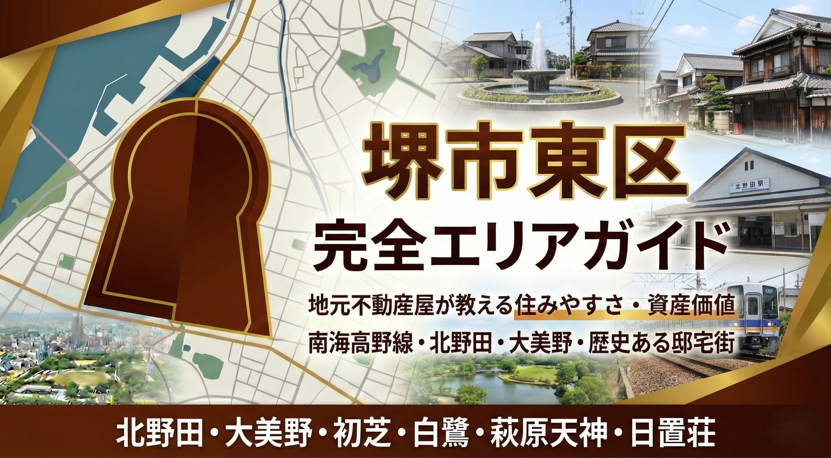 【東区Vol.1】風格漂う「庭園都市」の品格。大美野・北野田...の画像