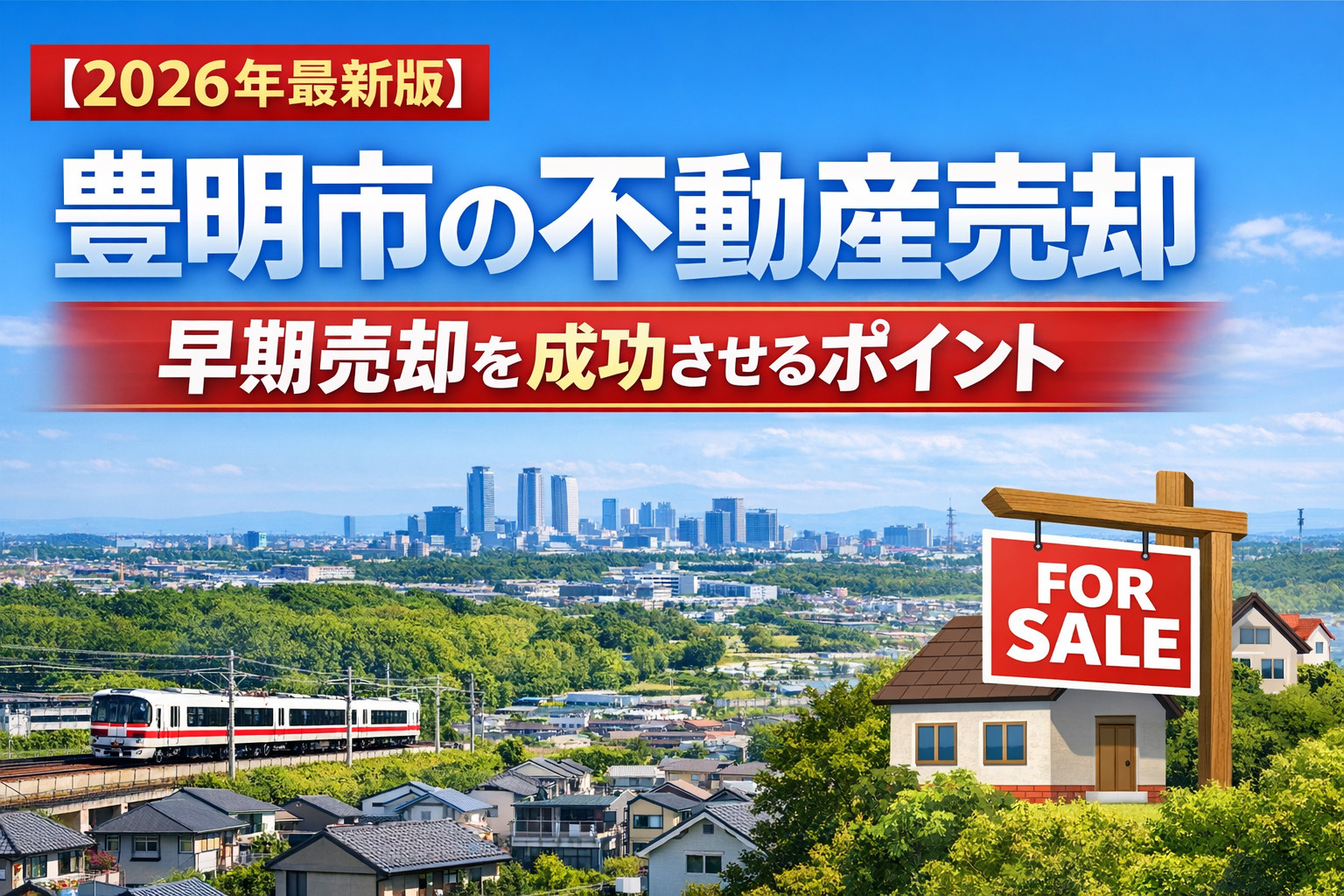 【2026年最新版】豊明市の不動産売却｜早期売却を成功させる...の画像