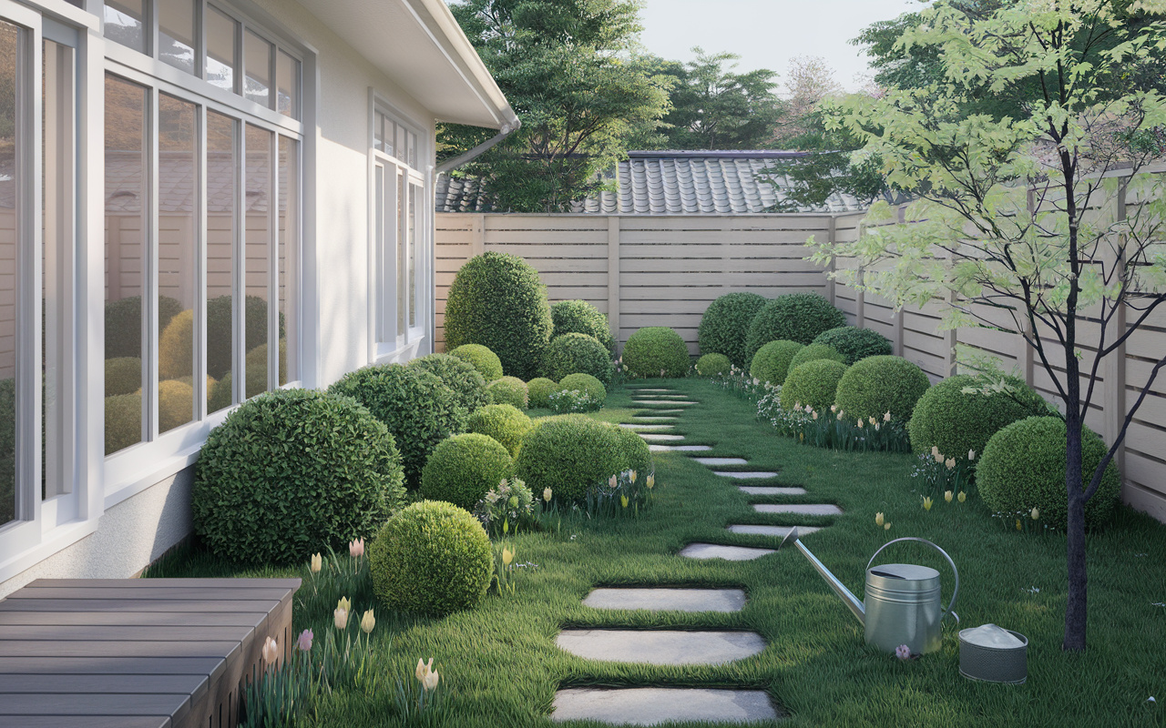 戸建の庭を春にメンテナンスするポイントは？始めやすい手順を紹...の画像