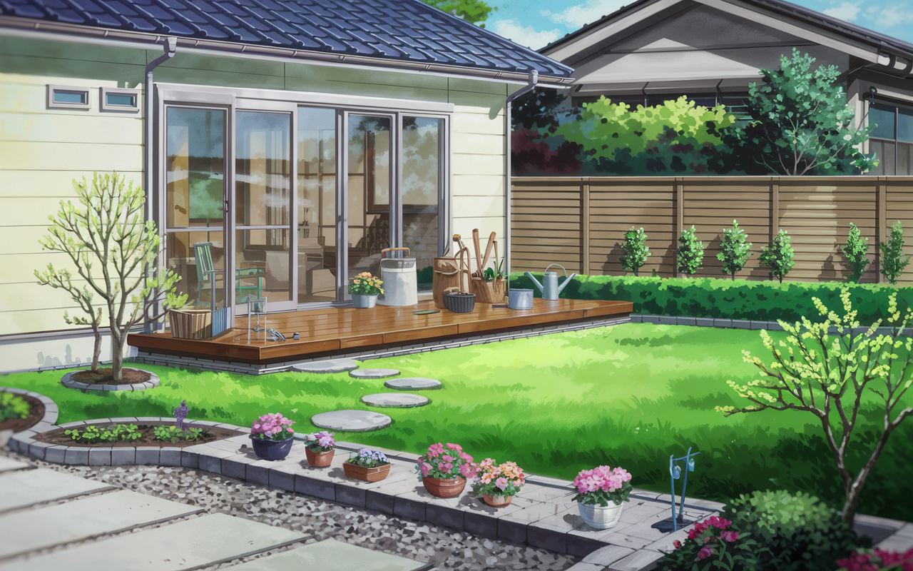 戸建の庭で春ガーデニングを始めませんか 初心者が楽しめるコツ...の画像