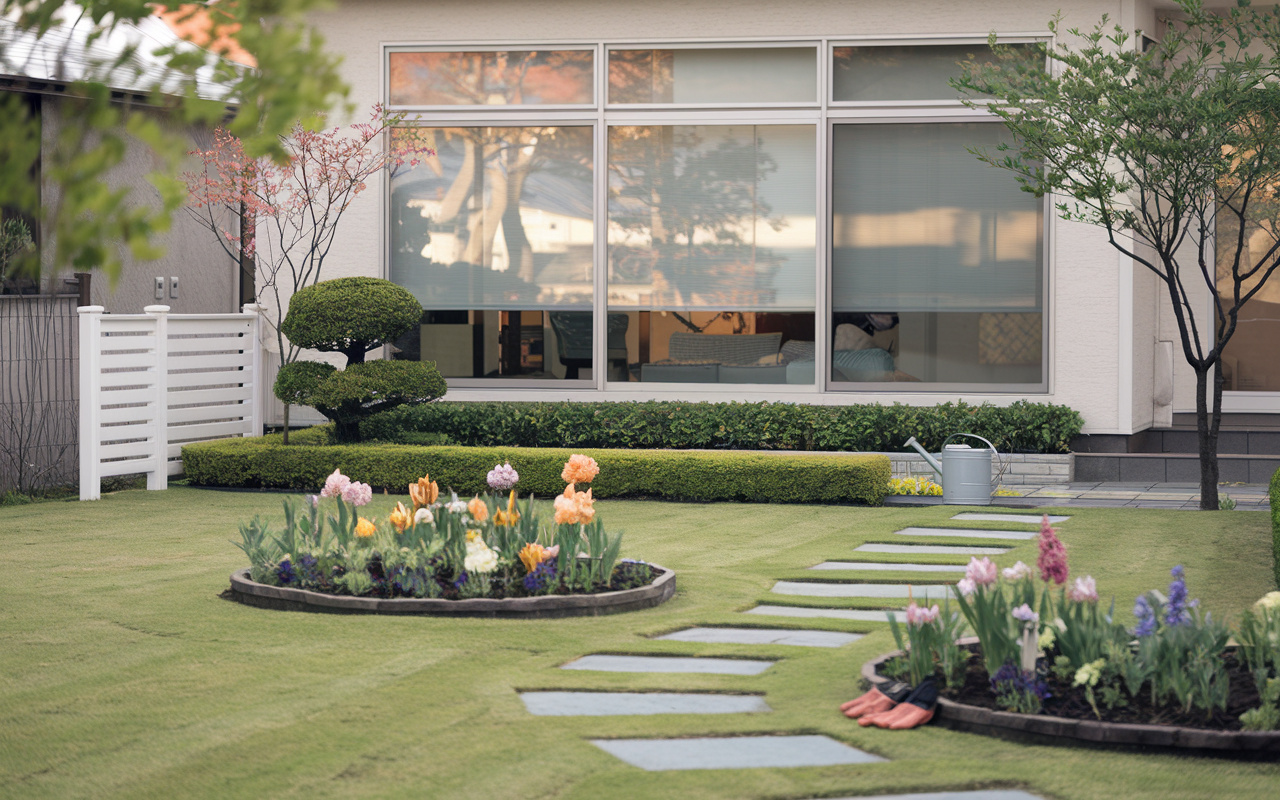 戸建の庭に春の植栽をおすすめする理由は？初心者でも育てやすい...の画像