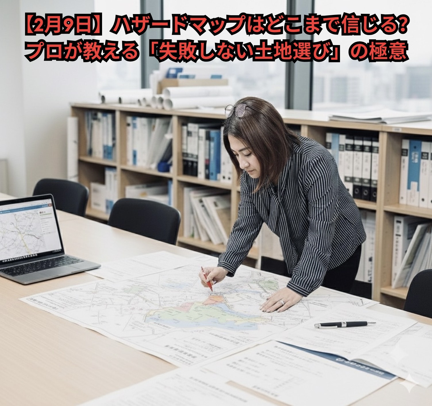 【2026年2月9日】ハザードマップはどこまで信じる？プロが...の画像