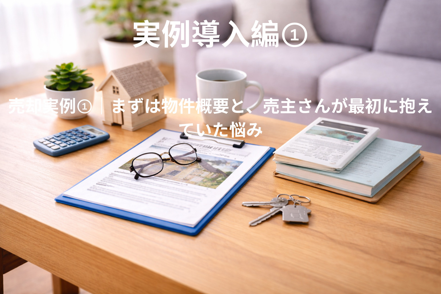 売却実例①｜まずは物件概要と、売主さんが最初に抱えていた悩み...の画像
