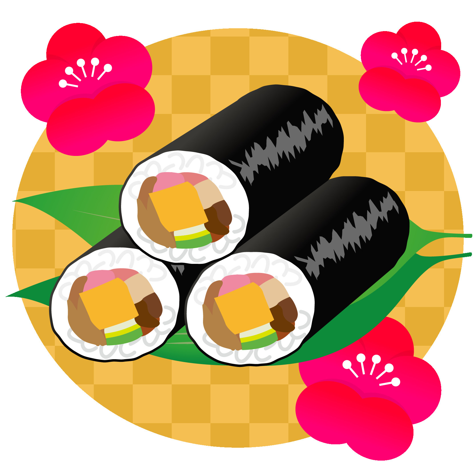 恵方巻きの画像