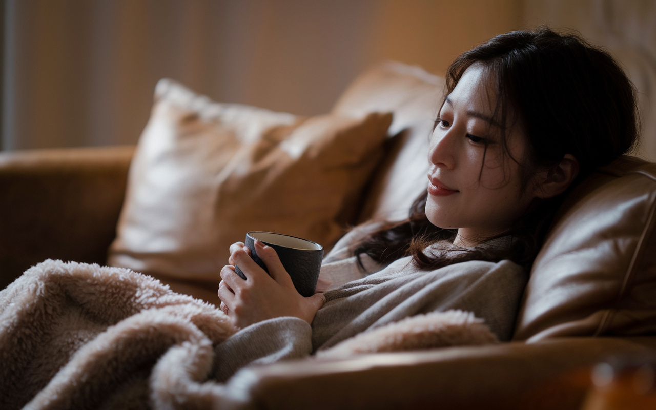 寒い日自宅で楽しく過ごす方法は？のんびりChillな一人暮ら...の画像