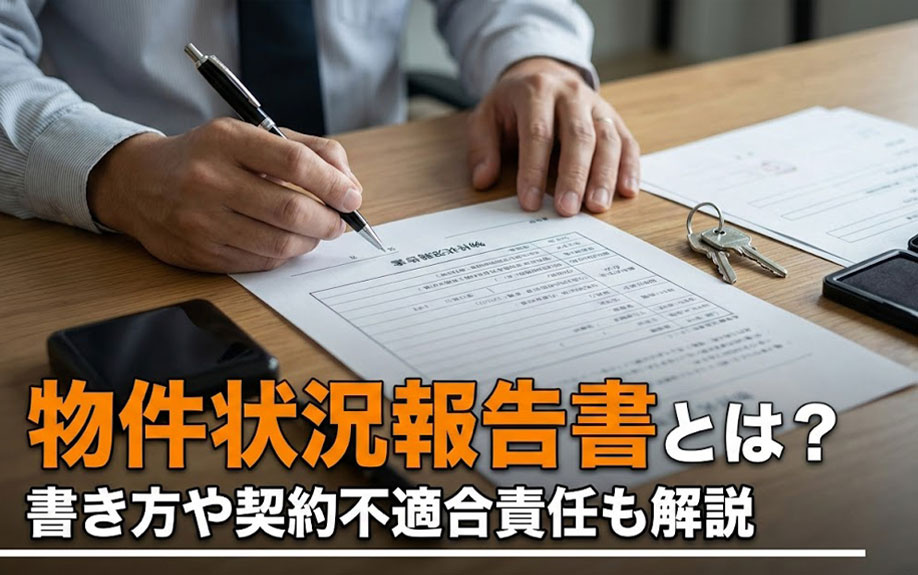 物件状況報告書とは？書き方や契約不適合責任も解説の画像