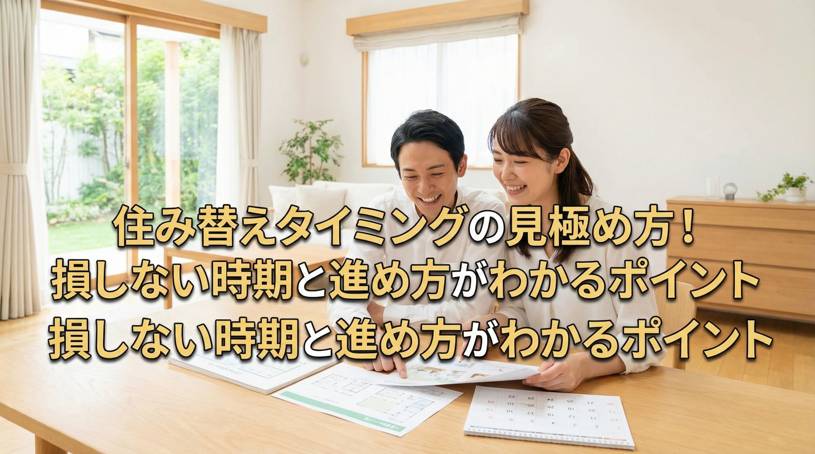 住み替えタイミングの見極め方！損しない時期と進め方がわかるポ...の画像