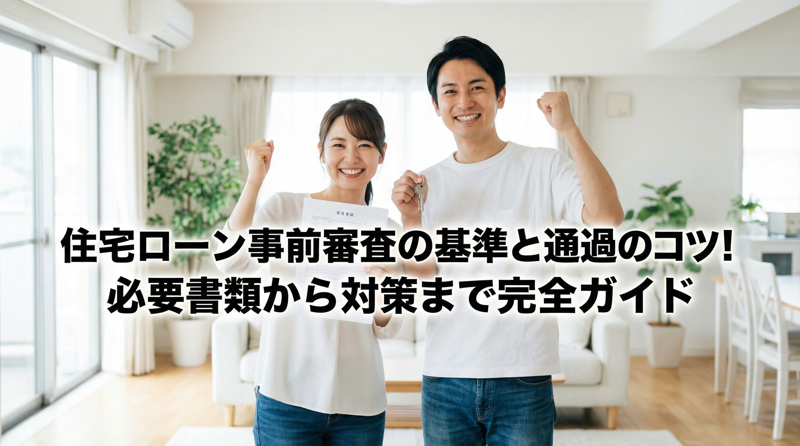 住宅ローン事前審査の基準と通過のコツ！必要書類から対策まで完...の画像