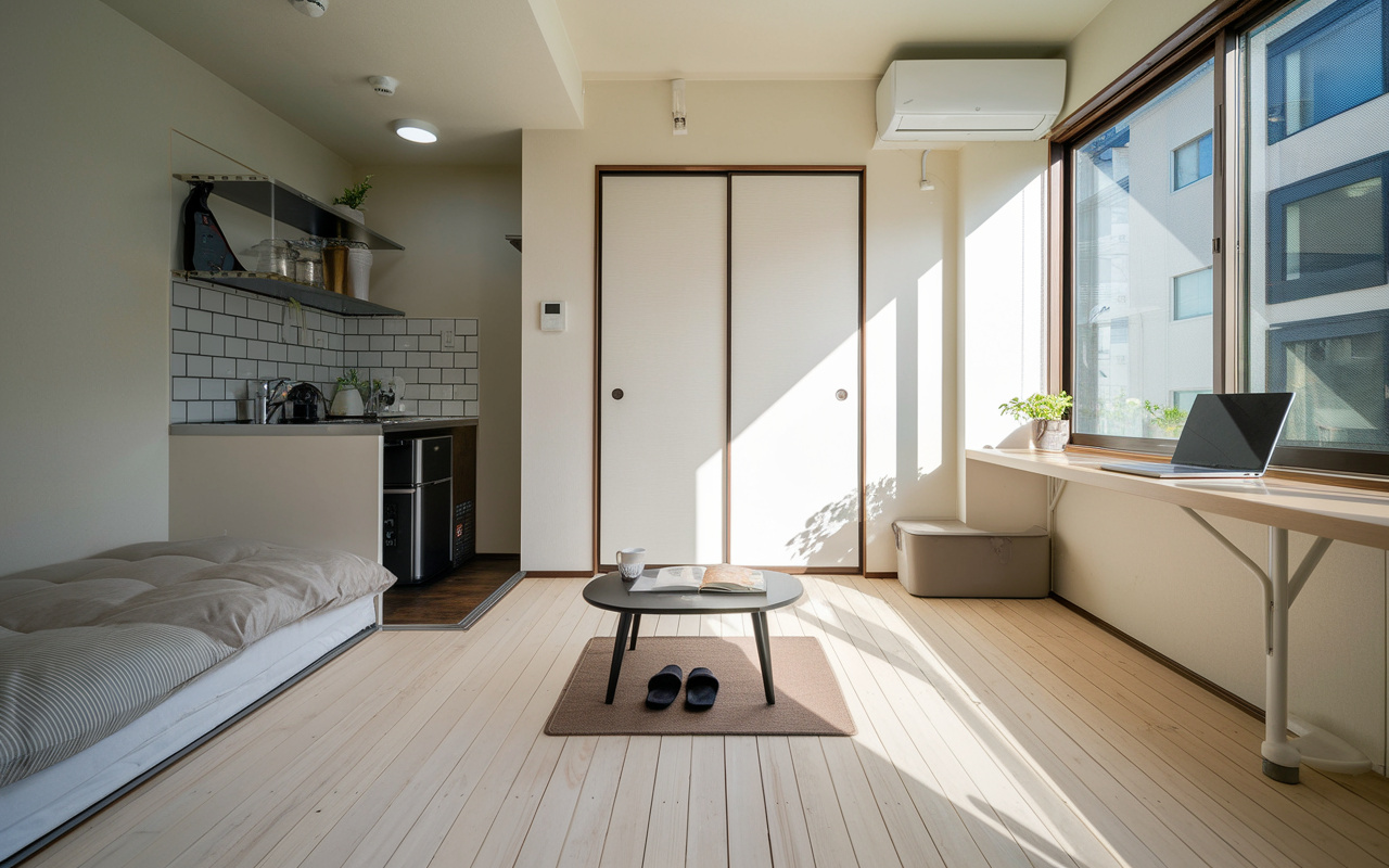 1Rの部屋の広さはどれくらいが目安？一人暮らしに適した選び方...の画像