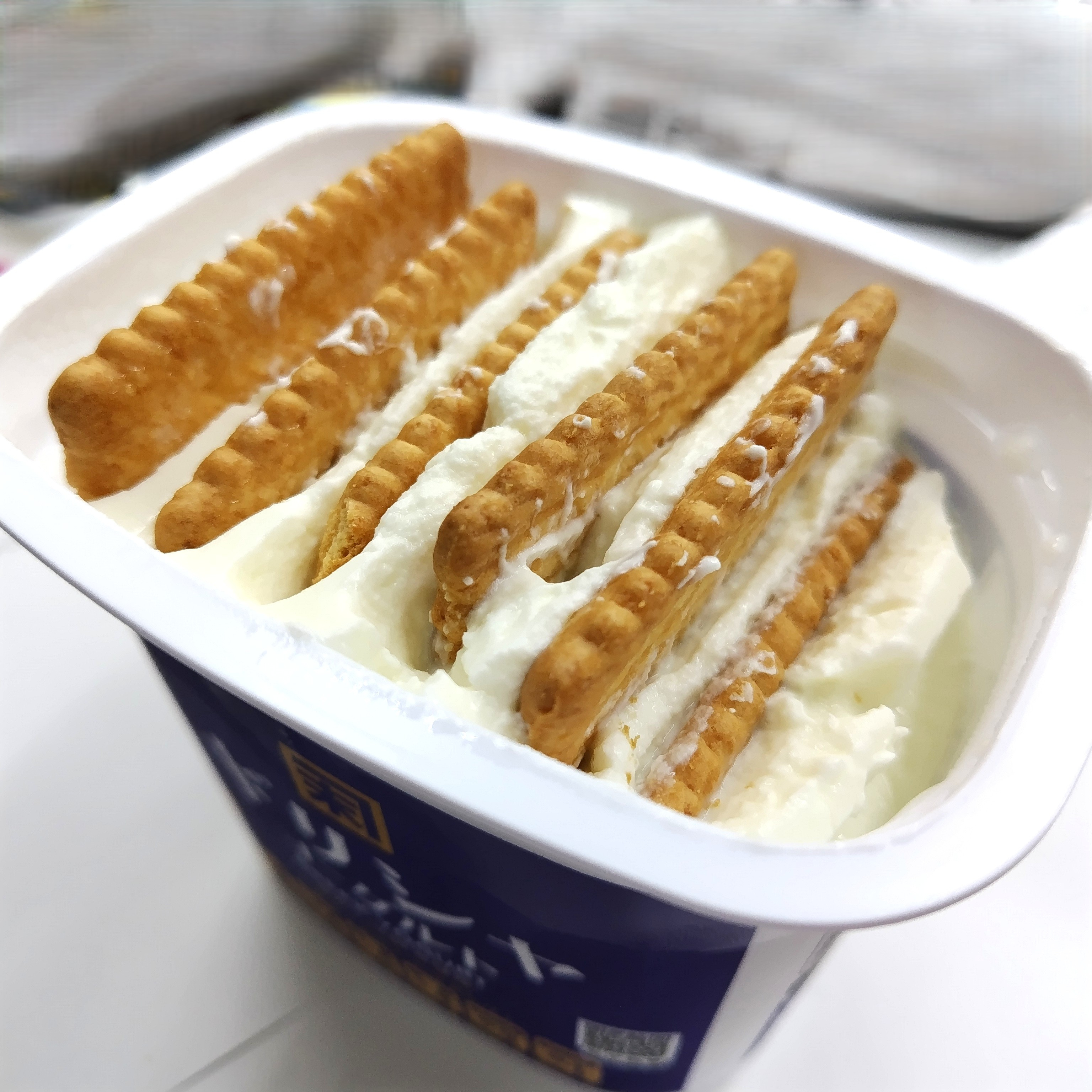 【SNSで話題】ヨーグルトとココナッツサブレだけで作るチーズ...の画像
