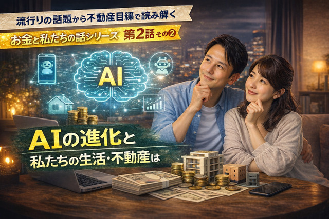 流行の話題から不動産目線で読み解く  お金と私たちの話 シリ...の画像