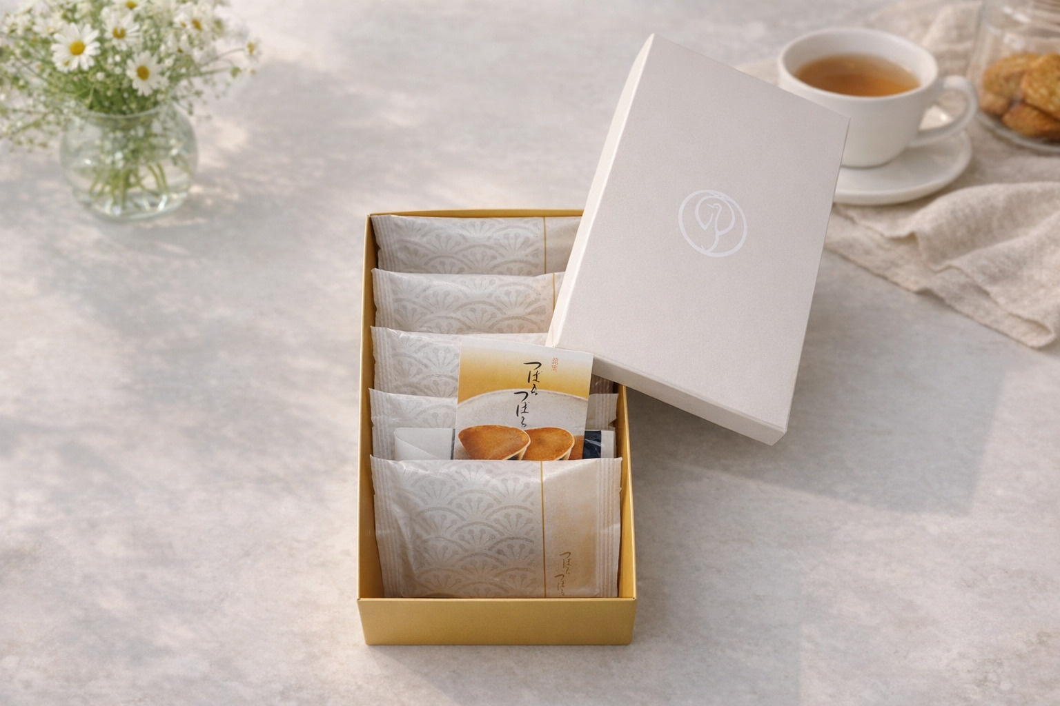 取引先様よりお菓子をいただきました|感謝の気持ちを込めての画像