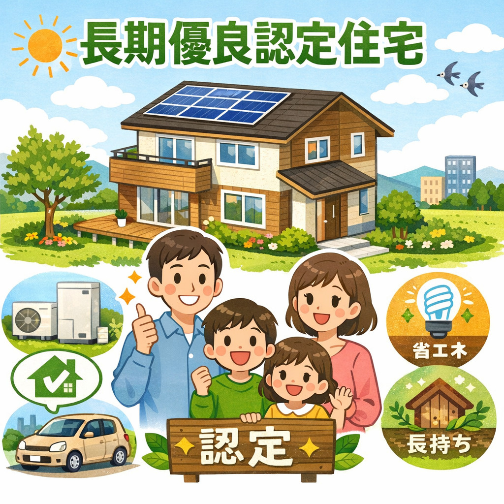新築戸建住宅の長期優良認定住宅について【地域密着×ワンストッ...の画像
