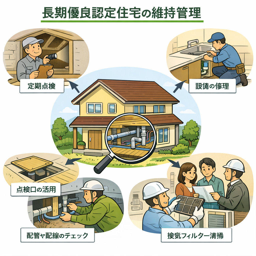 長期優良認定住宅の維持管理について【地域密着×ワンストップ・...の画像