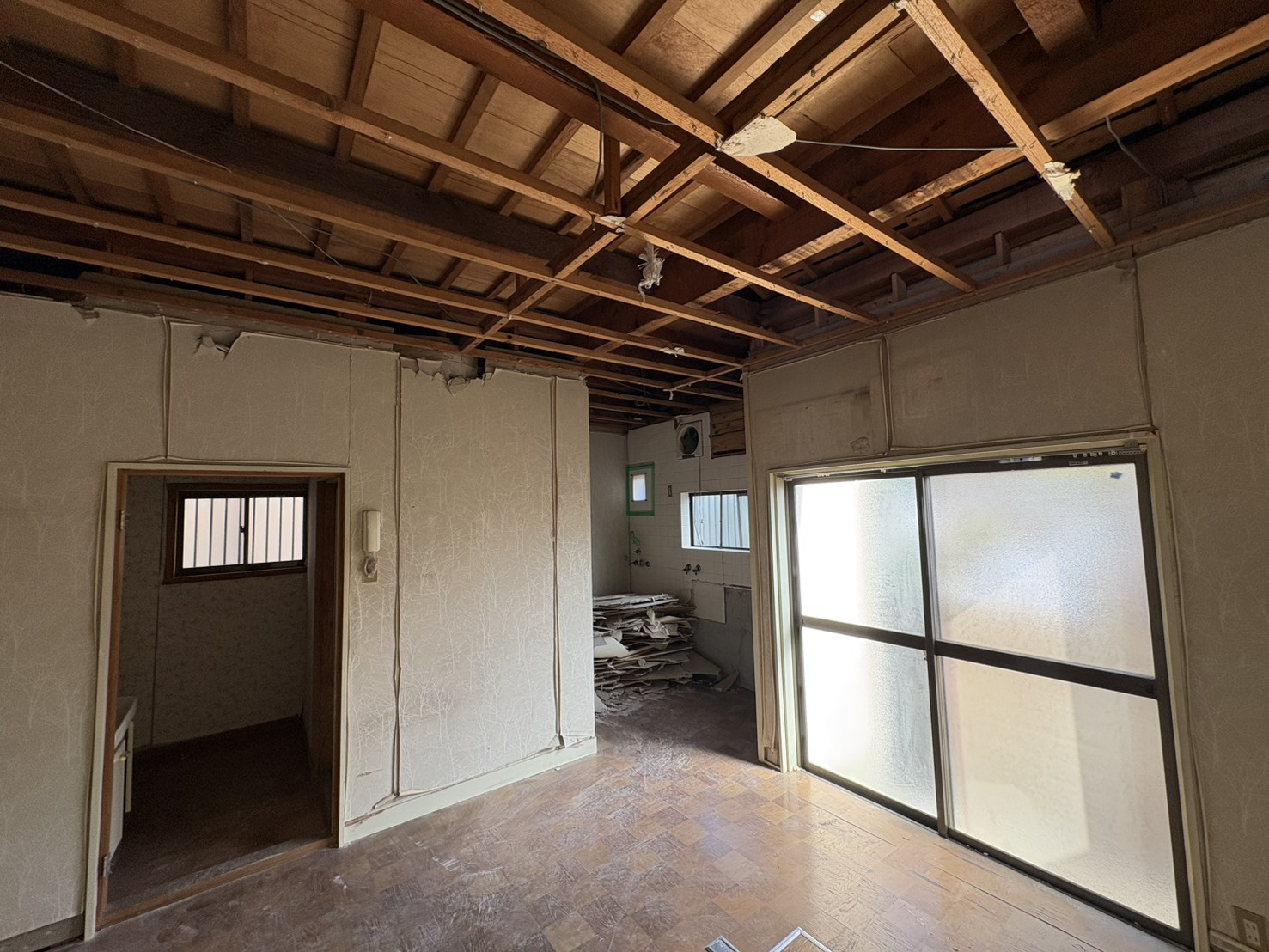 葛城市北花内｜解体工事が進んでいます春に向けた現場レポートの画像