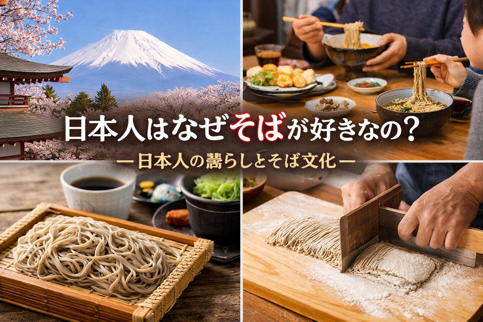 日本人はなぜそばが好きなの？ ― 日本人の暮らしとそば文化 ...の画像