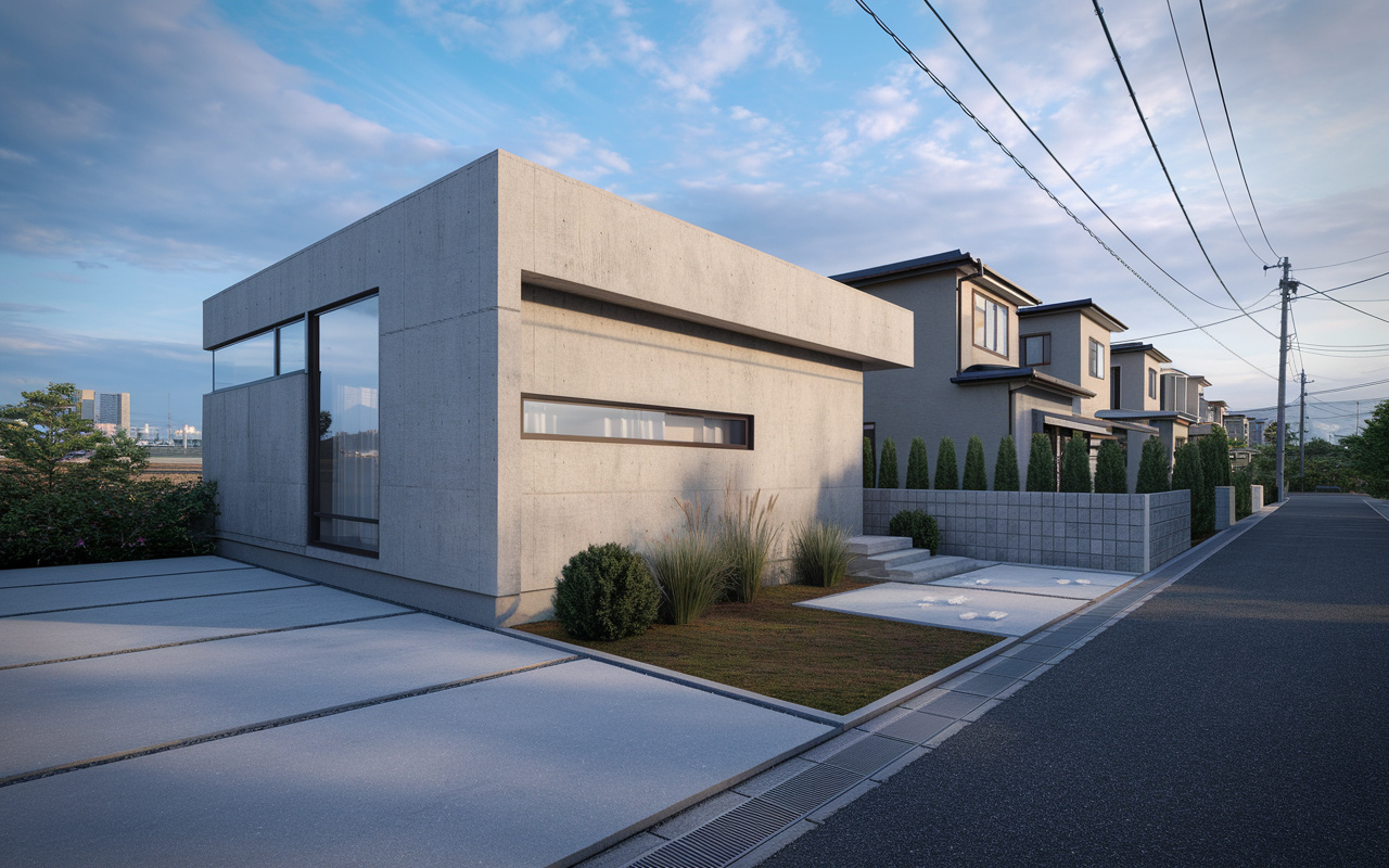 打ちっぱなしコンクリート住宅の特徴とは？メリットやデメリット...の画像