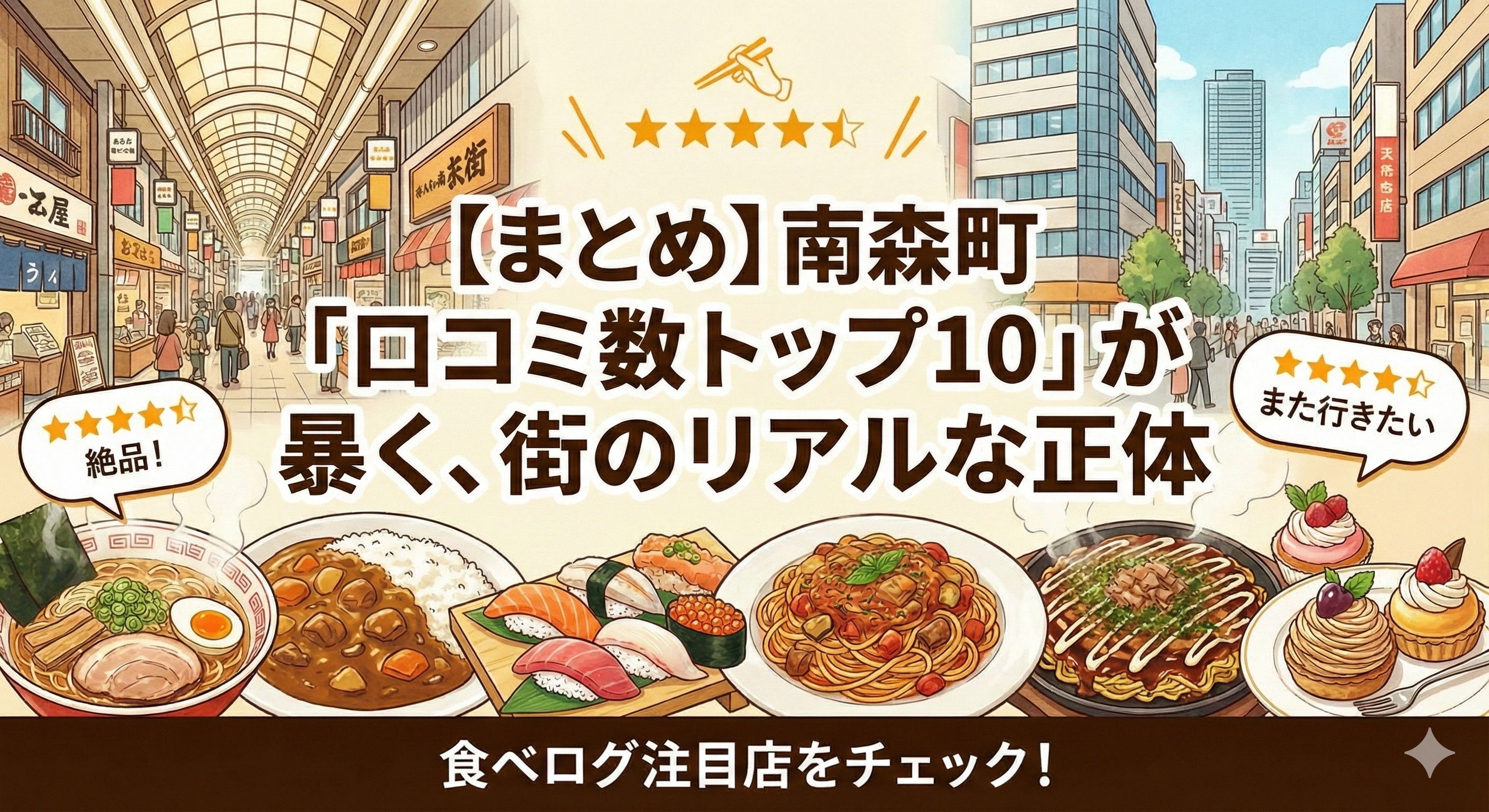 【商圏分析】半径800mの熱量。口コミ数トップ10から読み解...の画像