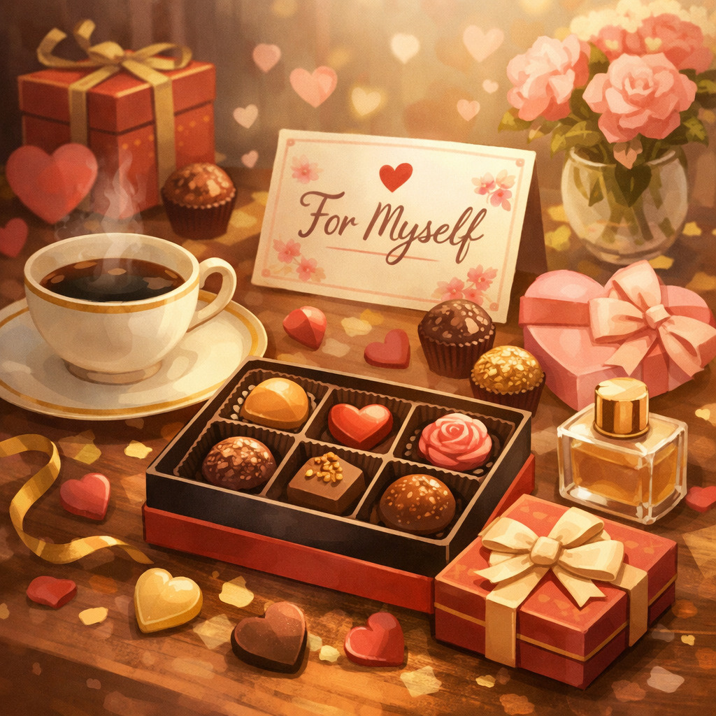 友チョコの思い出と、今のご褒美チョコの画像