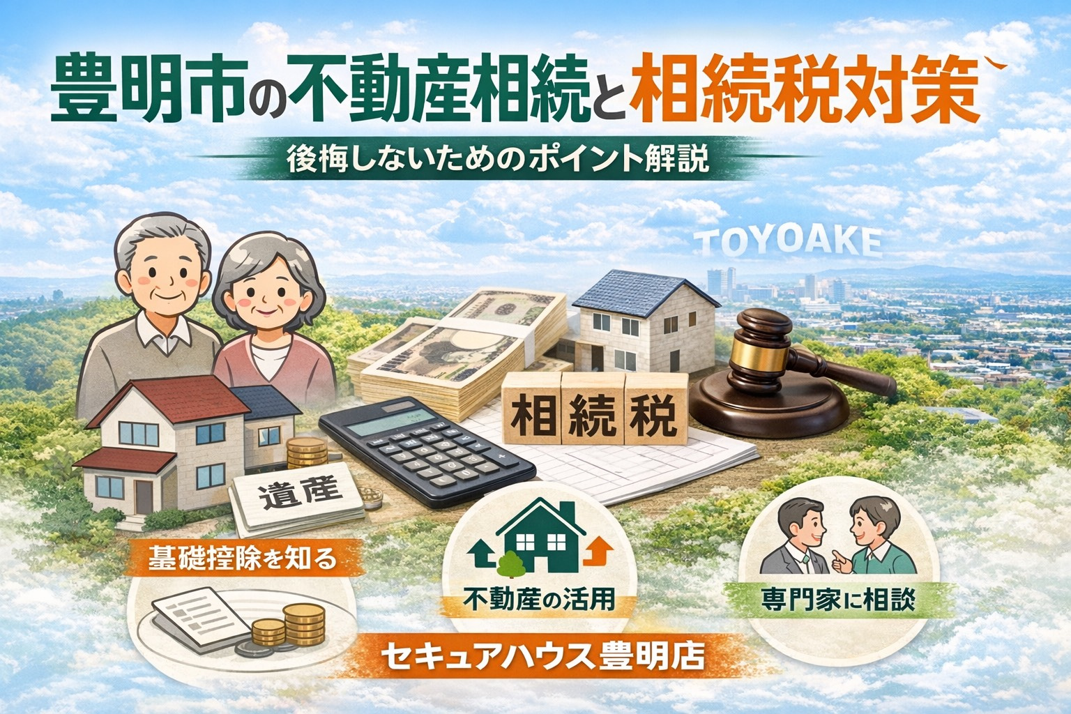 豊明市で考える相続税対策｜不動産相続の基礎知識と失敗しないポ...の画像